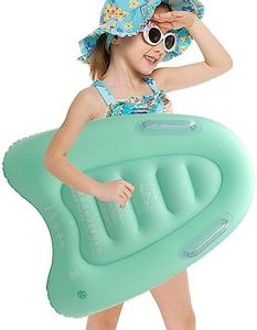 Inflatable Surfboard | Swim Body Board with Handles - Kids Surf Aid Mat Beginners for Swimming, Floating, Playing in Oceans, Beaches, Lakes, Pools Imtrub
