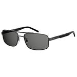 Tommy Hilfiger Men's TH 1674/S Sunglasses, Black, 50