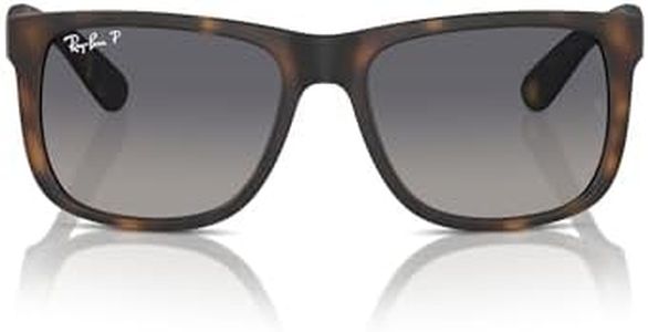Ray-Ban Man Sunglasses Havana Frame, Blue Lenses, 54MM