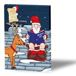 World's Most Offensive Chocolate Advent Calendar - An Insult Packed Rude Festive Countdown - Warning: VERY offensive, over 18s only!