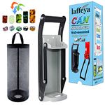 laffeya 16oz 12oz Can Crusher, Can and Plastic Bottle Crusher, Aluminum Can Crusher for Garage, Can Crushers for Recycling Wall Mounted (16oz, Gray)