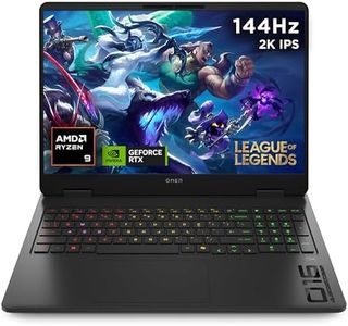 HP OMEN 16" Gaming Laptop | AMD Ryzen 9 8940HX Processor | 32GB RAM | 1TB SSD | NVIDIA GeForce RTX 5060 | 144 Hz 2K IPS Anti-glare Display | Windows 11 Home | AMD FreeSync | Fast Charge | 16-ap0802sa