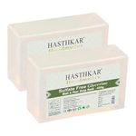 byPureNaturals Hasthkar Soap Base Bar (450g) For Soap Making, Melt & Pour Clear Transparent Glycerine Soap Base, Pure Organic & Natural, Paraben Free Soap Base For Soap Making (Pack Of 2)