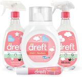 Baby Gifts Set by Dreft, Baby and Mom Gift Set with Liquid Laundry Detergent, Laundry Stain Remover, Stain Remover Pen & All Purpose Cleaner Spray, Great for Baby Showers