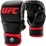 UFC 8oz MMA Sparring Gloves - SM/Med - MMA Gloves, Black, Small/Medium