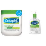 Cetaphil Moisturizing Cream with Sweet Almond Oil | Cetaphil Moisturizing Lotion (500ml) Bundle