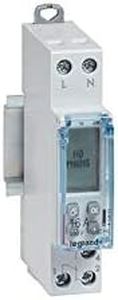 Interrupteur horaire journalier et hebdomadaire standard 230V~ 1 sortie 16A - 1 module LEGRAND