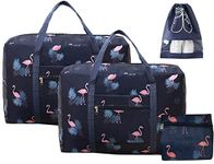 IBLUE Travel Duffel Bags For Men Women Waterproof Canvas Outdoor Sport Handbag With Wet Pocket Shoulder Strap, D1094, Black, 21in, Casual