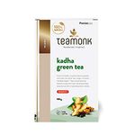 Teamonk High Mountain Kadha Green Tea (50 Cups) - 100 g bag Acts as Immunity Booster. Cough and Cold Remedy. Whole Loose Leaves (No Powder). Natural Ingredient Infused - Not Artificially Flavoured