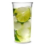 Disposable Slim Jim Highball Glasses 12.5oz / 355ml - Set of 30 - Plastic Hiball Tumblers