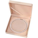 YONGMAN Freshwater Cultured Pearl Necklace for Women Includes Stunning 20 inch Pearl Necklace and Gift Box Jewelry for Women, necklace:20", Freshwater Cultured Pearl, 925 Sterling Silver, Pearl