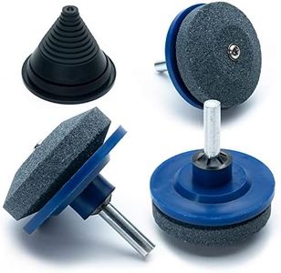 HD Switch - 3PC Mower Deck Blade Sharpener & Balancer for John Deere Toro Exmark Scag Hustler Bad Boy Husqvarna Craftsman Dixon Troy-Bilt Honda Lawn Mower Garden Tractors Zero Turn Lawnmowers