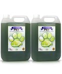 FRESH PET URINE SMELL ODOUR REMOVER 2 x 5L - TRADE Chem (LIME)