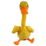 Pepstter Talking Duck, It Will Repeat What Ever is Said by You, Multifunctional Electrical Plush Toy- Multi Color (Duck)