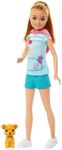 Barbie Stacie Doll with Pet Dog, Fr