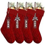 XIMISHOP 4PCS Christmas Stockings w