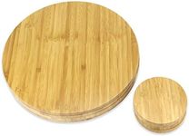 Circular Bamboo Placemats and Coast