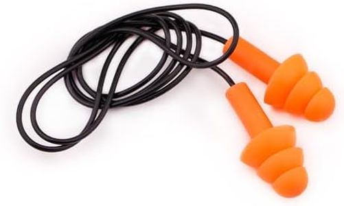 Mivos 5 Paia di Tappi per le Orecchie Riutilizzabili, Impermeabili e Morbidi, in Silicone, con Cordino, Riduzione del Rumore 32 DB per una Protezione Ottimale Dell'udito