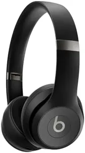 Beats Solo 4 - Wireless Bluetooth On-Ear Headphones, Apple & Android Compatible, Up to 50 Hours of Battery Life - Matte Black