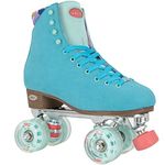 VNLA Parfait Outdoor Roller Skates for Women | Stylish Design, Comfortable, and Durable Quad Skates | Aqua, Ladies 5