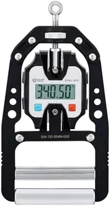 (NEW) GD DYNO-200 Digital Hand Dynamometer Grip Strength Measurement Electronic Hand Grip Strength Tester Grip Strengthener Hand Exerciser 200 Kg