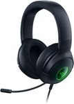 Razer Kraken V3 X USB - Wired USB Gaming Headset (ultra-lightweight at 285g, TriForce 40 mm drivers, HyperClear Cardioid Microphone, 7.1 surround sound, Chroma RGB) Black