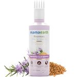 Mamaearth Rosemary Hair Growth Oil with Rosemary & Methi Dana for Promoting Hair Growth - 150 ml | Controls Hair Fall | Strengthens Hair