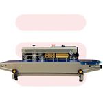 Sonic Industries FR900 Continuous Band Sealing Machine | 0-18m/min Speed | 6-15mm Seal Width | Economic Model Pouch Sealing Machine & Plastic Bag Sealer for Food Packaging | 220V/110V MS Body