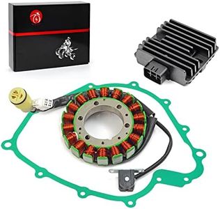 Stator & Regulator Rectifier Gasket Compatible with Yamaha Grizzly 660 YFM 660 Rhino 660 YXR660 2002-2008 5KM-81410-01-00 5BN-81960-00-00