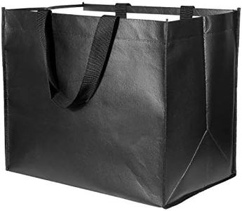 Large Reusable Grocery Bags 10 Pack Heavy Duty, Reinforced Handles with X Stitching Hold 50 lbs, Durable Shopping Tote Bags Foldable, Washable & Eco-Friendly, 2 Years Warranty, 3 Colors