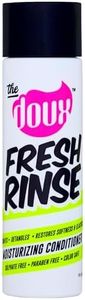 The Doux FRESH RINSE Moisturizing Conditioner for Curly Hair – Hydrating Formula with Shea Butter, Sea Silk & Aloe – Sulfate-Free, Paraben-Free Conditioner for Women, Natural Curls, and Textured Hair