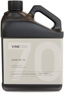 VINEVIDA [128oz] Vanilla Odor Eliminator Fragrance Oil for Candle Making - Made in USA Candle Scents for Candle Making - Natural Candle Fragrance Oil - Scents for Soap Making