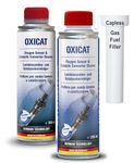 OXICAT- Oxygen Sensor & Catalytic Converter Cleaner-Engine, Fuel & Exhaust- Pack of 2 FOR PREVENTIVE MAINTENANCE