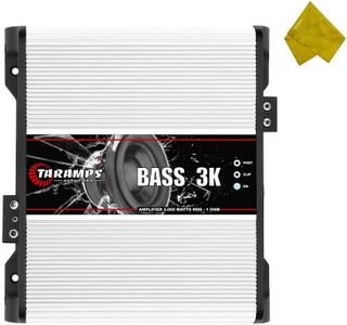 Taramp's Bass 3K - 1 Channel - 3000 Watts RMS - 1 Ohm Car Amplifier