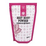 Dinavedic Beet Root Powder - 300g (10.58 oz) | Superfood, Great for Smoothies, Drinks, Superfood Bowls, Sauces, and Soups.