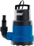 Draper 250W Portable Submersible Clean Water Pump |Max Flow Capacity 6480 l/h Electric Pump | Thermal Overload Protection | Irrigation Tool |10M Cable Draining Pump| 98911