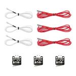 Creality Original Heating Pipe Kits, Thermistor and Limit Switch [9 pcs] for Ender-3, Ender3 Pro, Ender 3X