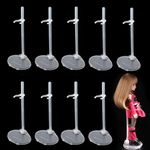 BieFuDan 10Pcs Adjustable Doll Stan