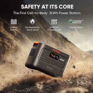 Jackery Explorer 3000 Portable Power Station – High-Capacity Battery Backup