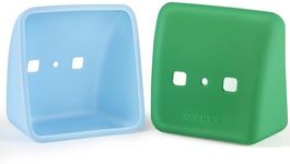 Secura 60-Minute Visual Timer Protective Cases, for TM021 Visual Timer, Anti-Fall Silicone Case (2-Pack) (Blue & Dark Green)