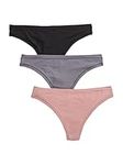 GAP womens Breathe Thong Underwear,