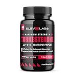 Turkesterone Capsules - 1500mg Per Serving - Vegan 60 Capsules - Natural Supplement for Muscle Strength, Endurance, and Recovery – Plant-Based Support for Men’s Fitness, Performance & Active Lifestyle