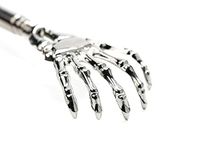 Alexvyan Extendable Back Scratcher and Massager - Stainless Steel Heavy Duty Curved Itching Stick With Non-Slip Handle for Men, Women, Kids (Model1)
