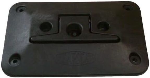 CIPA 02100 Cleat Seat Dock Cleat, Black