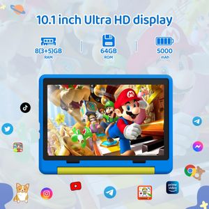 HotLight Kids Tablet 10" 64GB – Blue, 8GB RAM