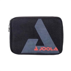 JOOLA Vision Safe Ping Pong Paddle Case w/Storage Compartment for 2 Paddles - Table Tennis Case Racket Cover Helps Protect The Table Tennis Rubber and Racket - Table Tennis Organizer, Black, 80155