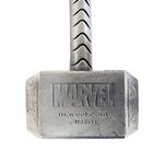 Bioworld BIO-KE070702MAR Marvel Comics Thor Mjolnir Hammer 3D Metal Keychain, One Size, Multicolour Keyring, 16 cm