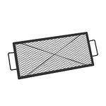 onlyfire Barbecue Rectangle X-Marks Fire Pit Cooking Grate, 32-Inch