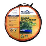 Atwater Carey Double Circular Bed Mosquito Net Treated with Insect Shield Permethrin Bug Repellent, Green, One Size, (27301)