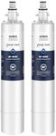 GLACIER FRESH Replacement for RPWFE, RPWF (Built-in CHIP) Refrigerator Water Filter, Compatible with GFE28GYNFS, GFE28GELDS, PFE28KELDS, PFE28KYNFS, GFD28GELDS, PWE23KELDS, PWE23KMKES, 2 Pack